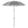 Doppler Marktschirm Expert, Ø 156 cm, anthrazit, mit Knickfunktion für flexiblen Sonnenschutz.