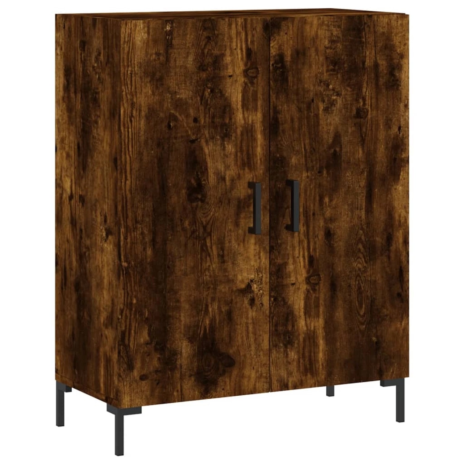 vidaXL Sideboard Räuchereiche 69,5x34x90 cm Holzwerkstoff 827729 günstig online kaufen
