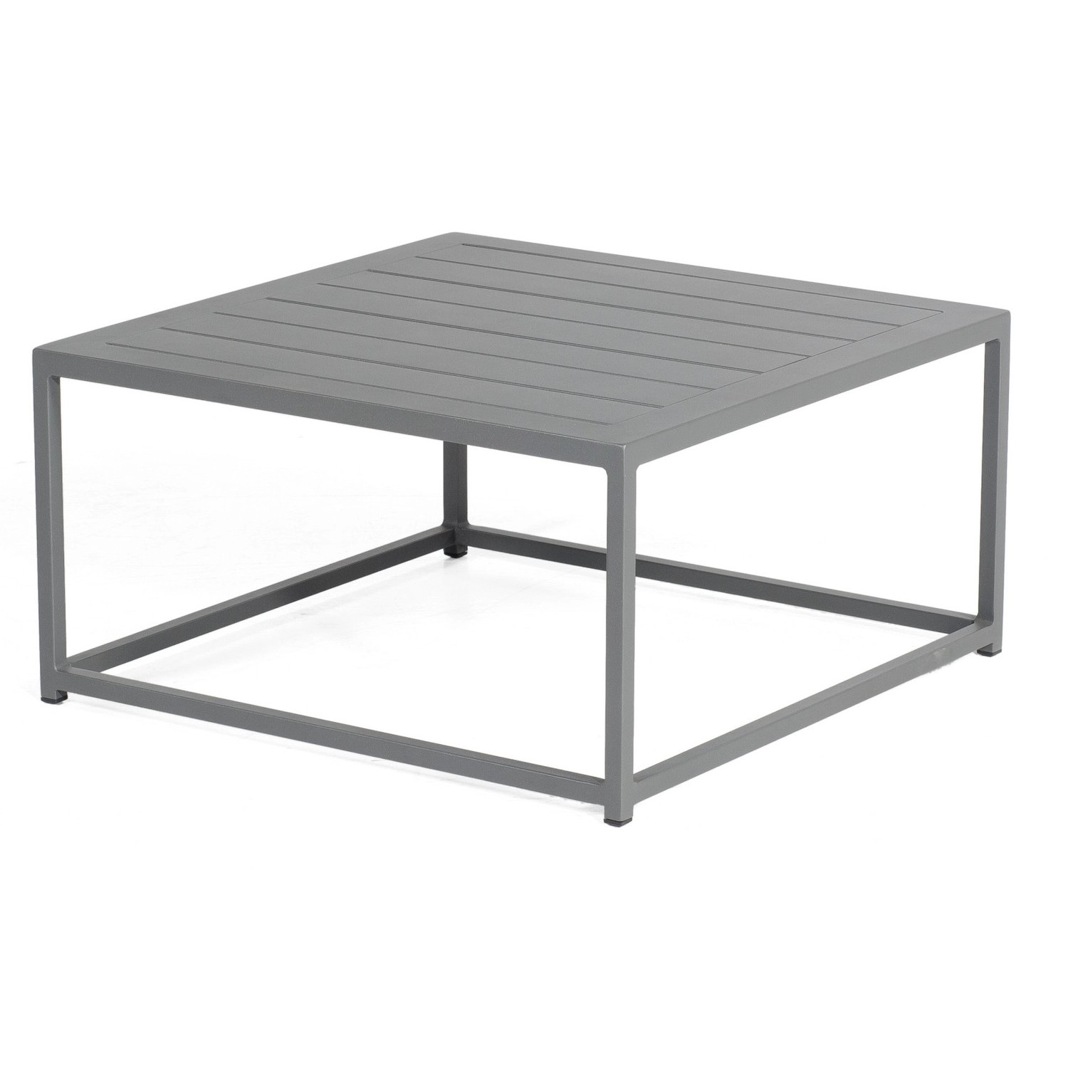 Natur24 Basic Loungetisch Aluminium Anthrazit günstig online kaufen