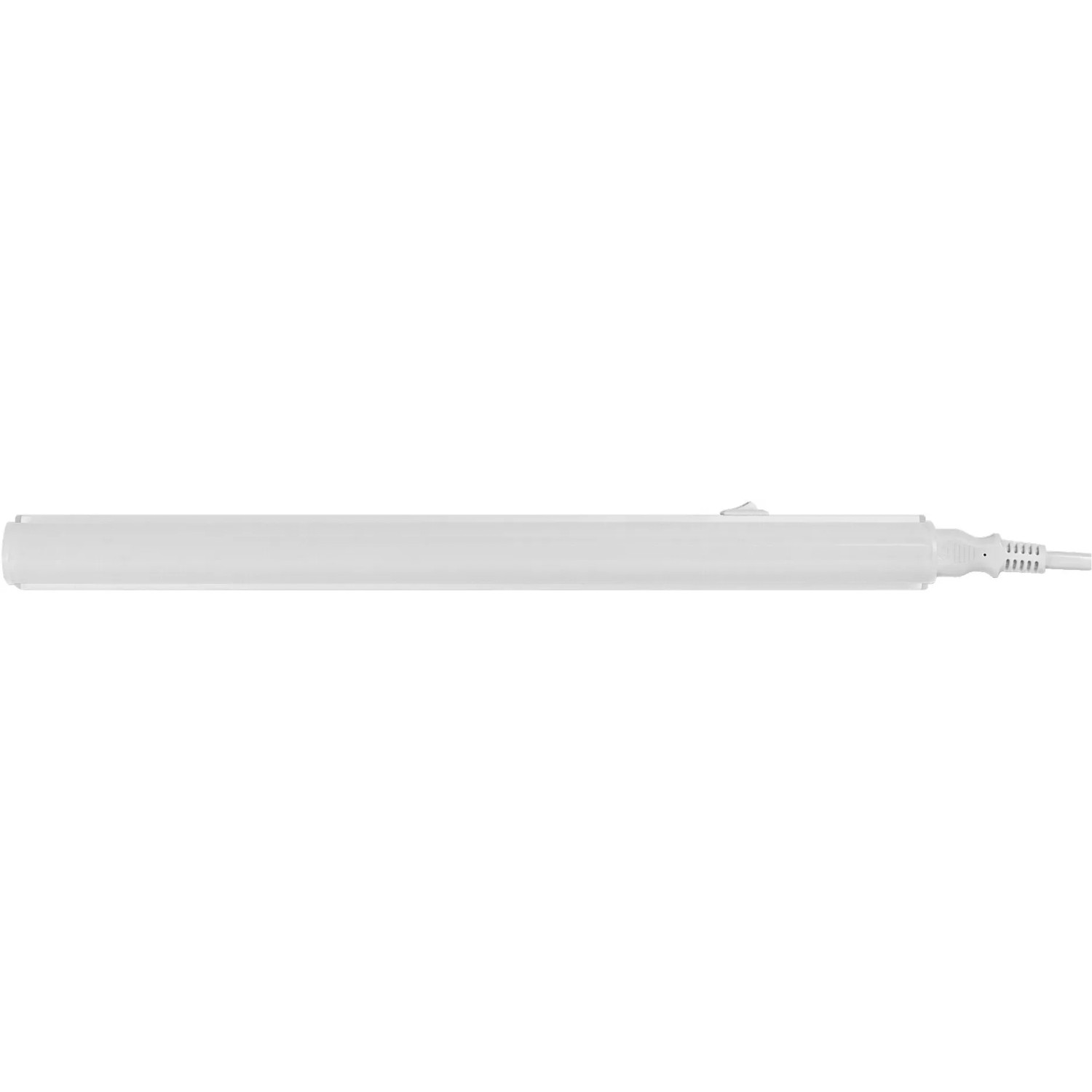 Weiße Ledvance LED-Unterbauleuchte Batten Sensor, 32 cm, mit Schalter und Kabel.