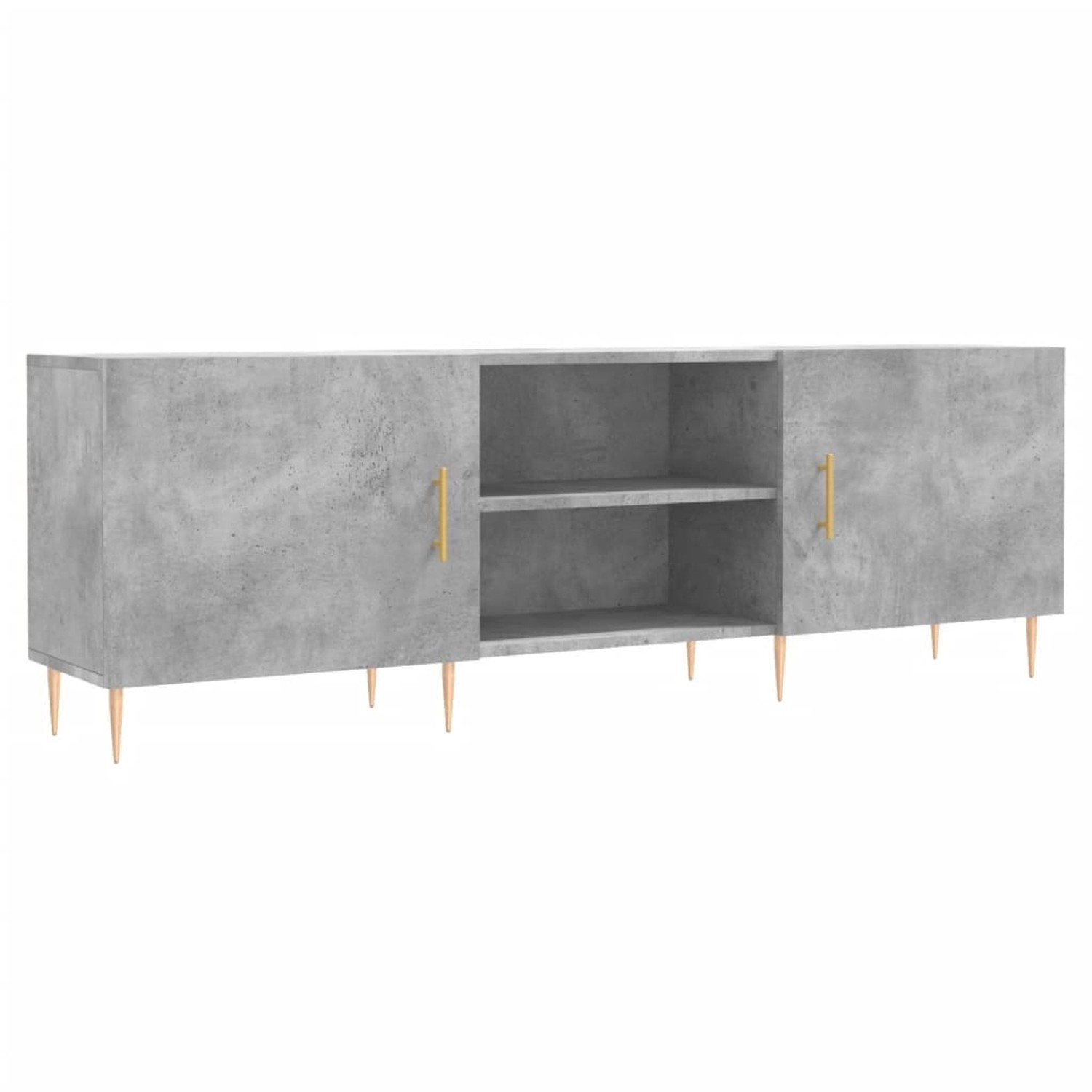 vidaXL TV-Schrank Betongrau 150x30x50 cm Holzwerkstoff 829088 günstig online kaufen