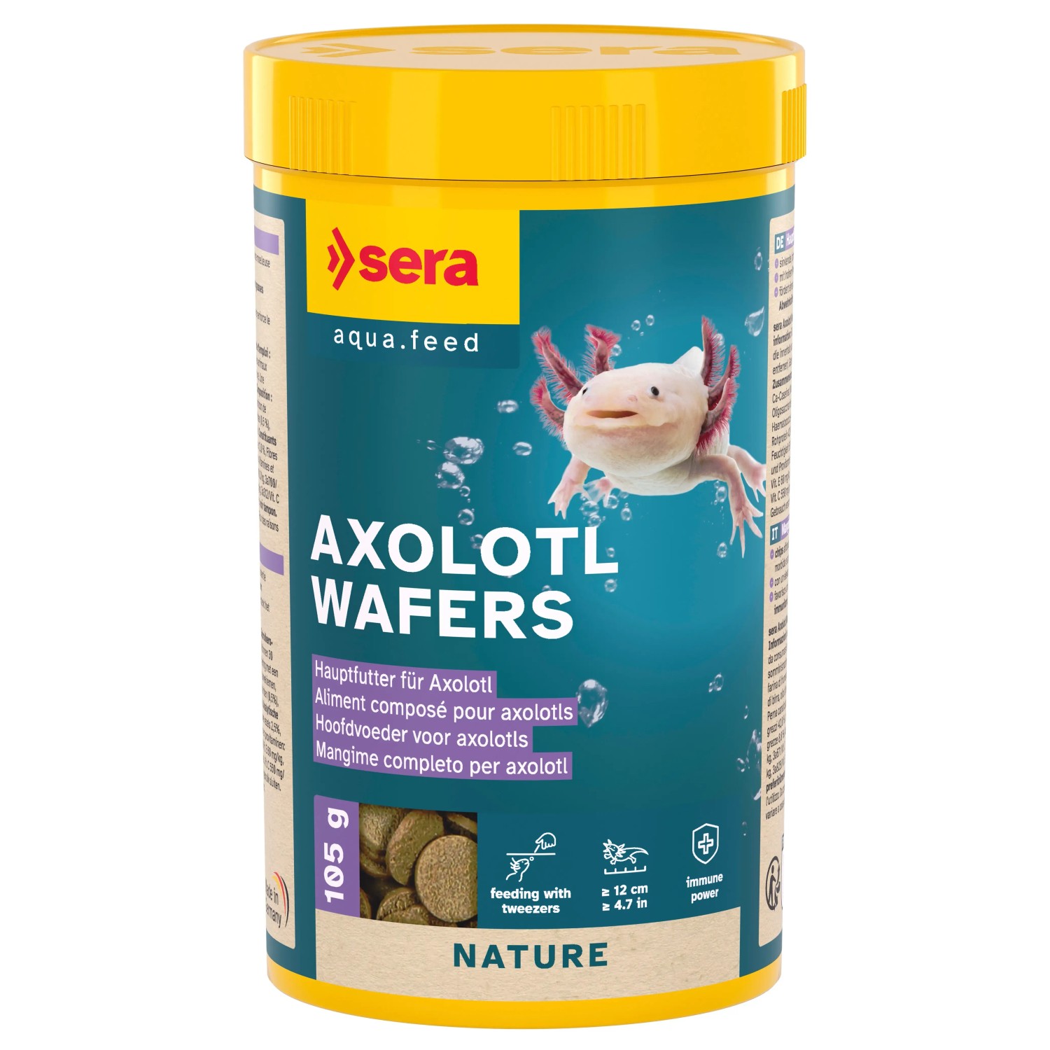 Sera Axolotl-Futter Axolotl Wafers 250 ml 105 g