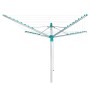 Leifheit Wäschespinne Linomatic 400 Easy mit 40m Leinenlänge und Easy-Lift-System.