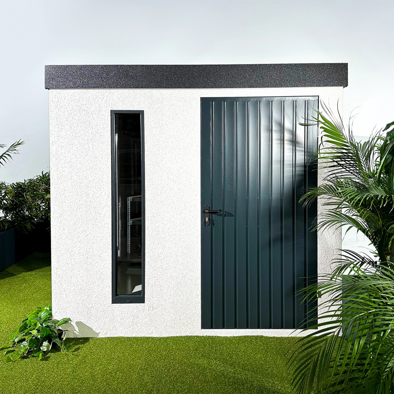 Amazing Spaces Gartenhaus Urban One Typ 1 Weiß 250 cm x 298 cm kaufen