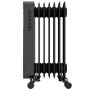 Schwarzer TroniTechnik Ölradiator TT OR 307 mit 7 Rippen und WiFi Funktion.
