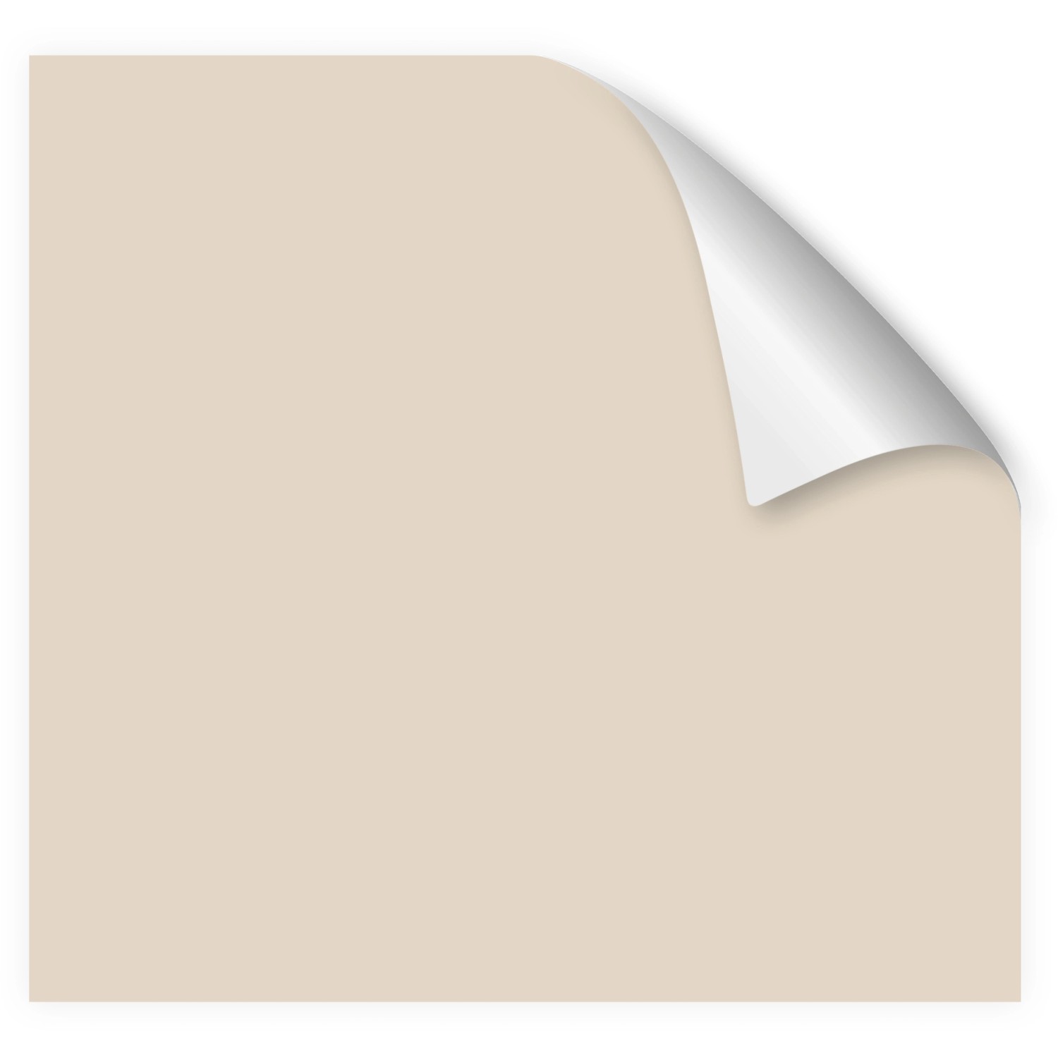 Myspotti Küchenrückwandfolie in Perlweiß, selbstklebend, 280x60 cm.