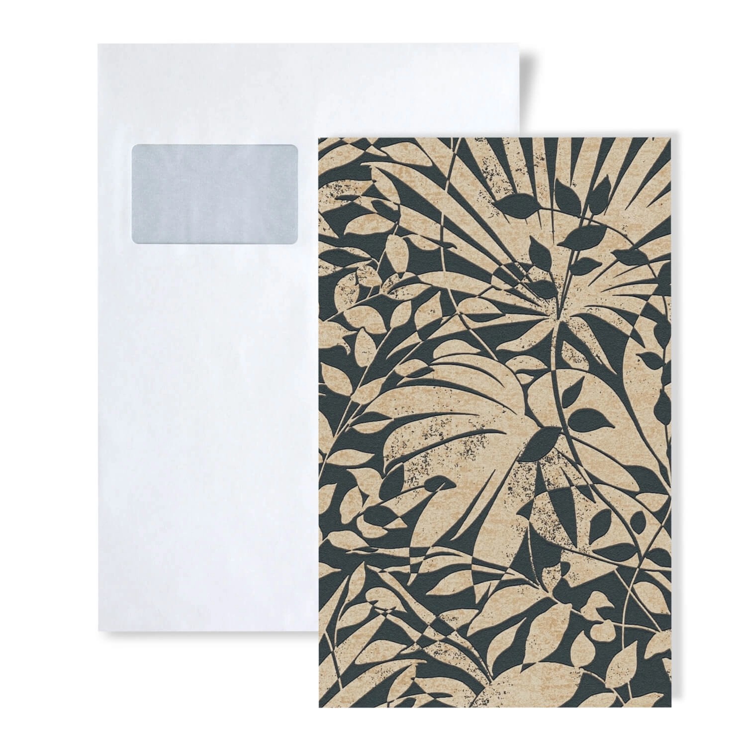 PROFHOME 1 MUSTERSTÜCK S-388313-GU DIN A4 MUSTER der Floralen Tapete günstig online kaufen
