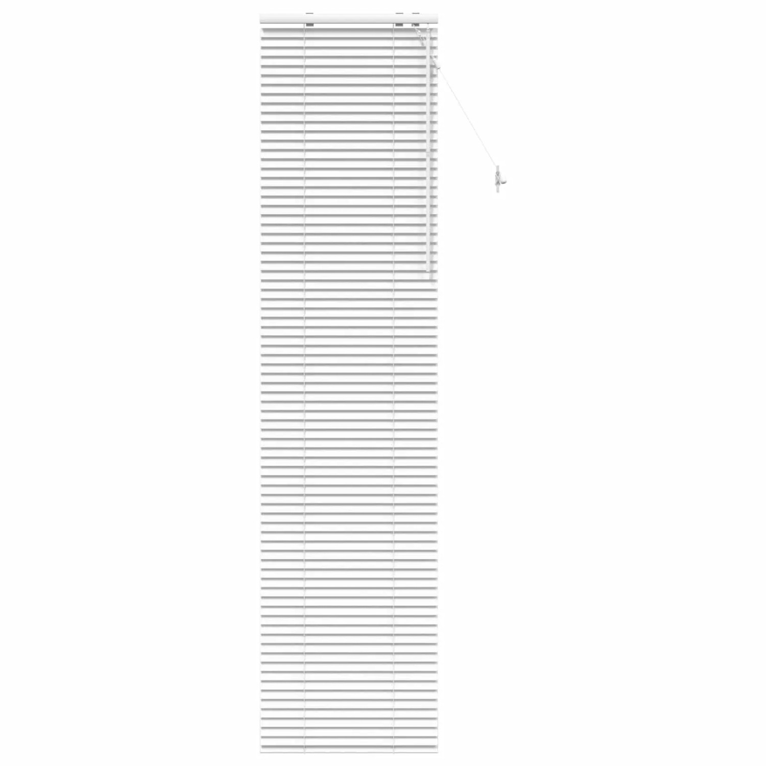 vidaXL Venezianische Jalousie Weiß 60 x 250 cm 35 mm 42015433