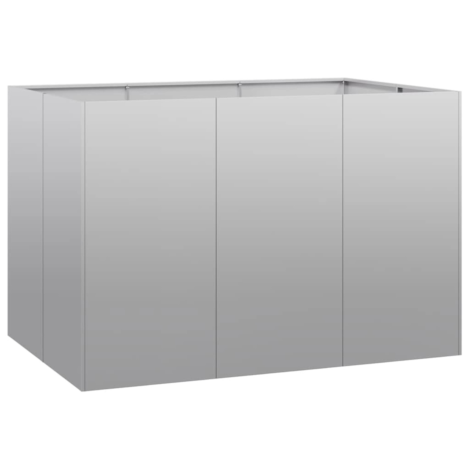 vidaXL Pflanzkübel 120x80x80 cm Verzinkter Stahl 860792 günstig online kaufen