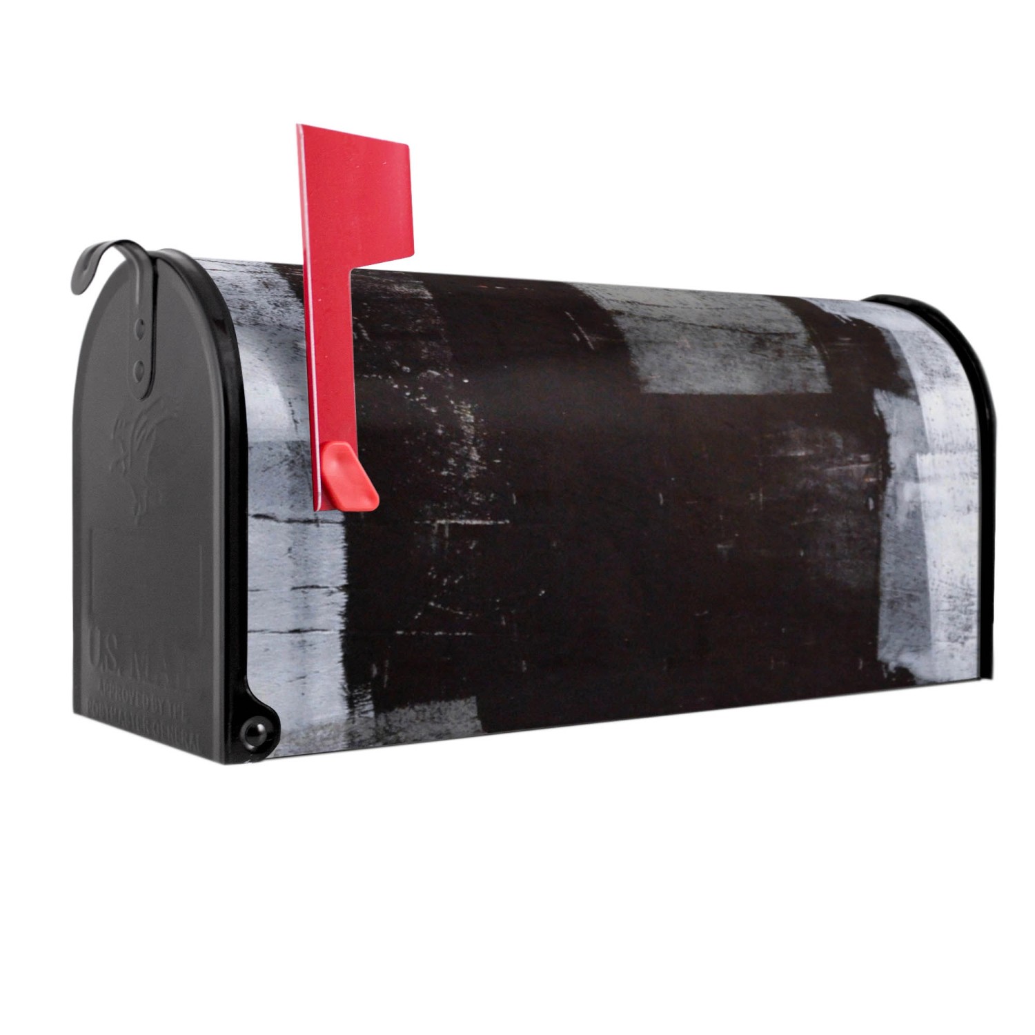 Banjado Amerikanischer Briefkasten Schwarz 48x22x16cm US Mailbox Letterbox günstig online kaufen