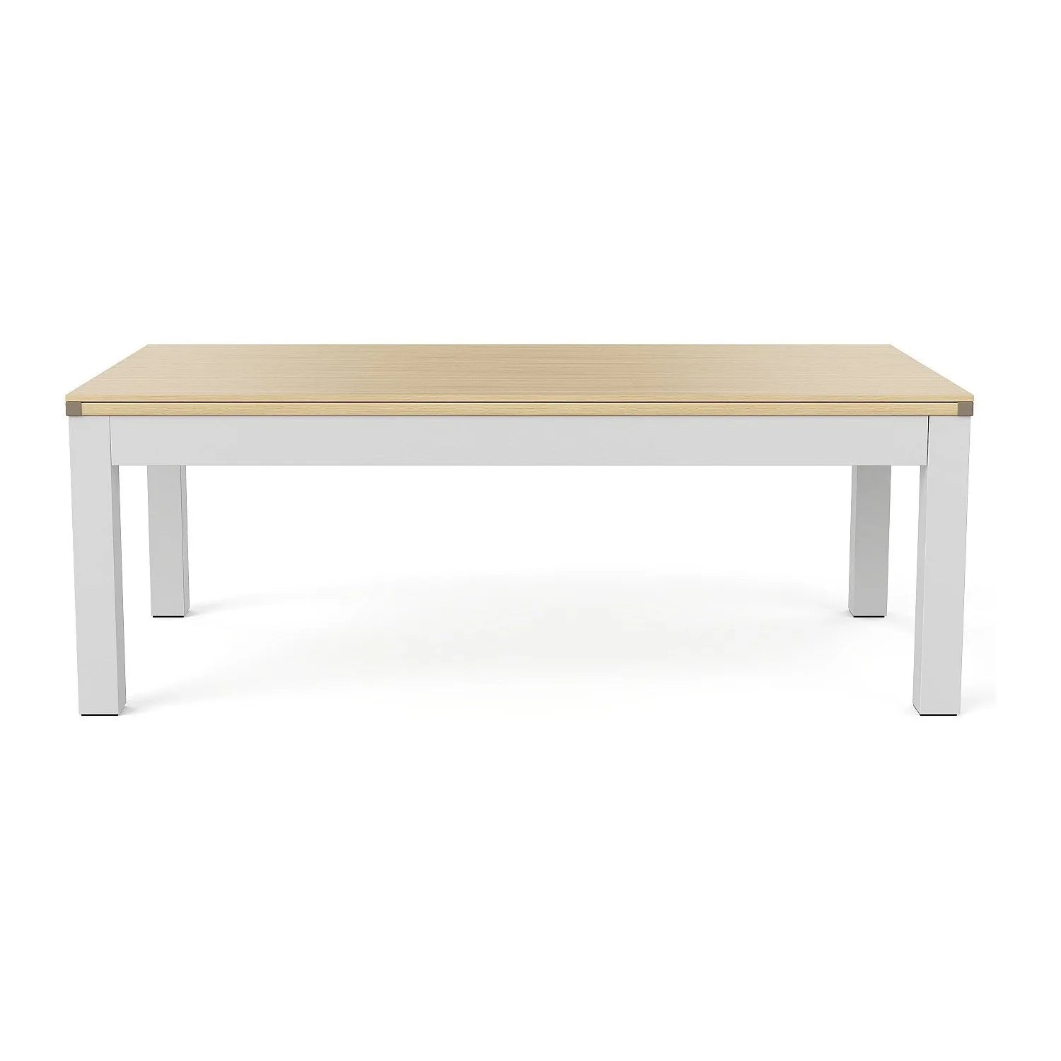 Vente-unique Billardtisch Balthazar Schwarz  Weiß 213.4 cm