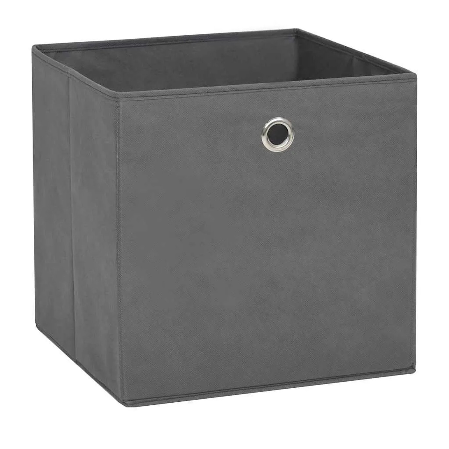 vidaXL Aufbewahrungsboxen 4 Stk Vliesstoff 28x28x28 cm Grau 325191