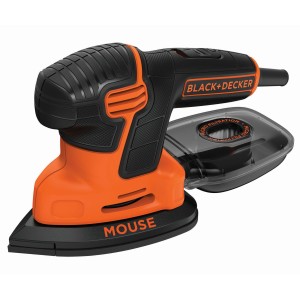 Black+Decker Mouse Dreieckschleifer KA 2000 in Schwarz und Orange.