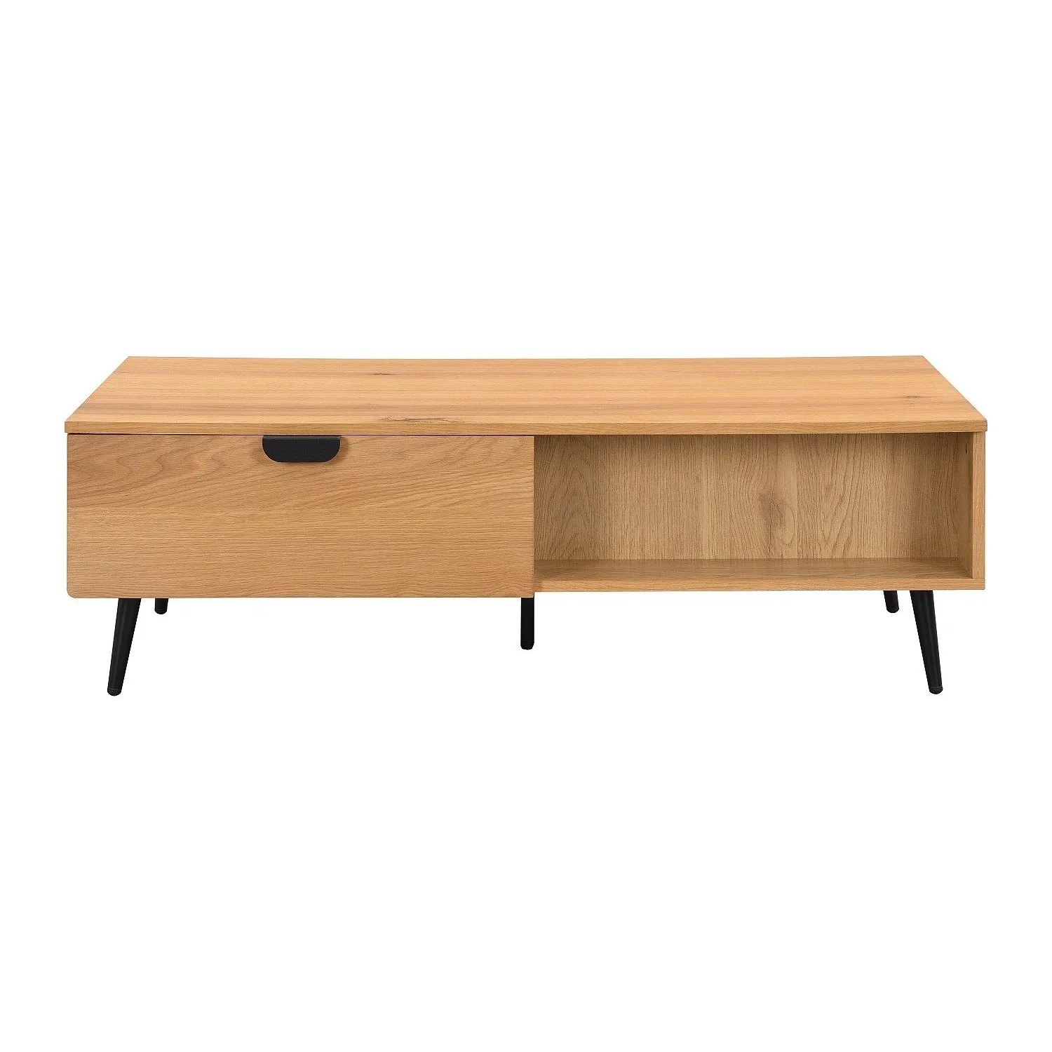 Vente-unique Couchtisch Sinolo Naturfarben Hell 120 cm