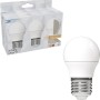 LED-Leuchtmittel E27 Globe G45, 4,9 W, 3er-Set. Warmweißes Licht für Decken-, Tisch- und Stehlampen.