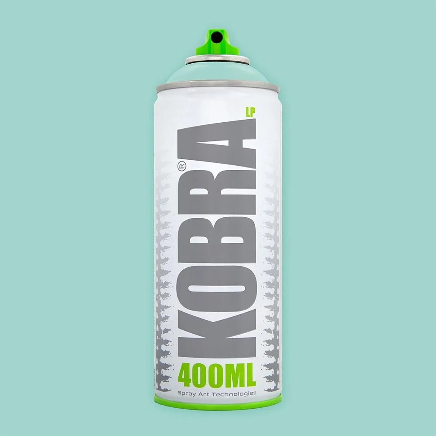 Kobra LP Buntlack Spray 400ml in Helltürkis Matt. Ideal für DIY-Projekte.