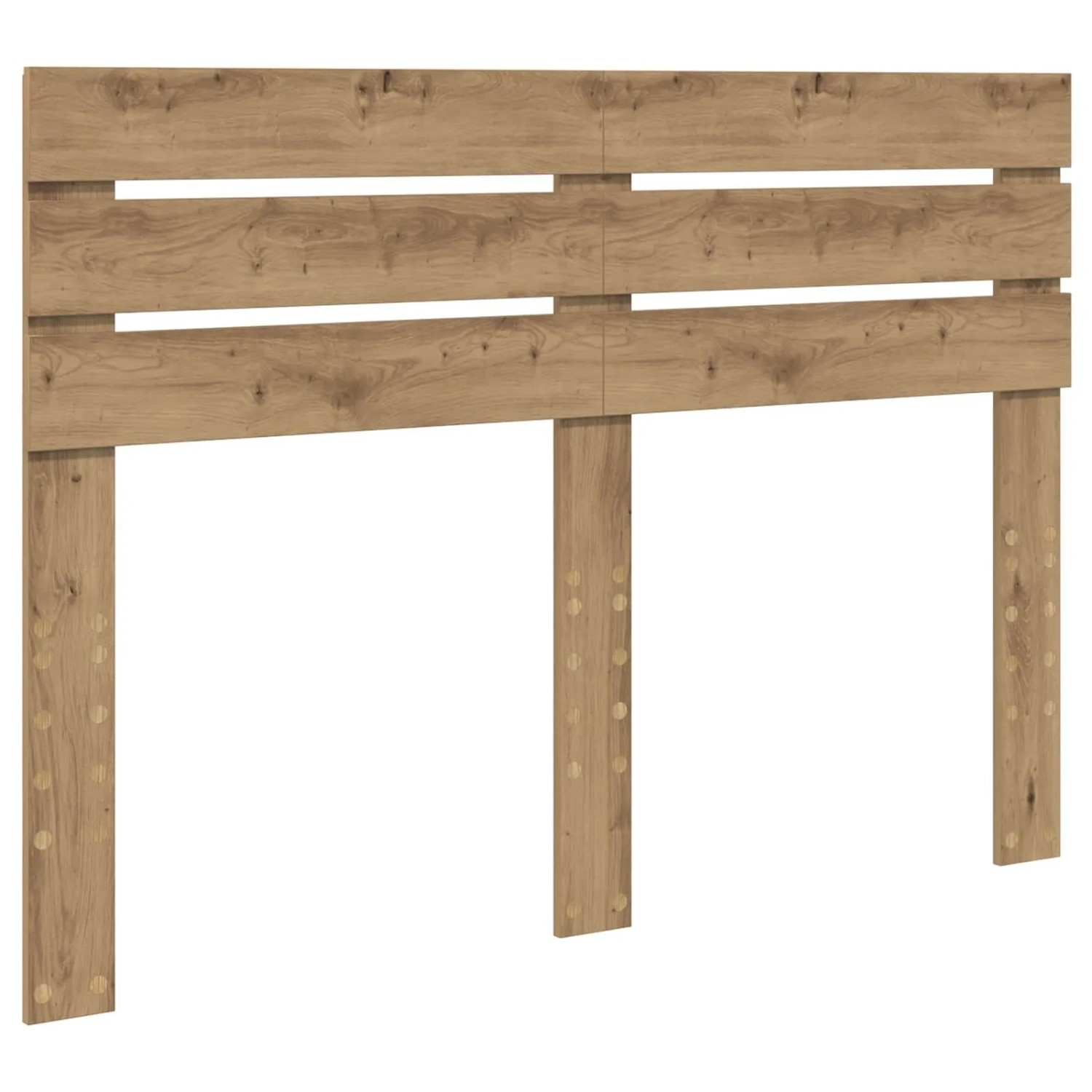 vidaXL Kopfteil mit Kopfteil Artisan-Eiche 160 cm Holzwerkstoff 888188