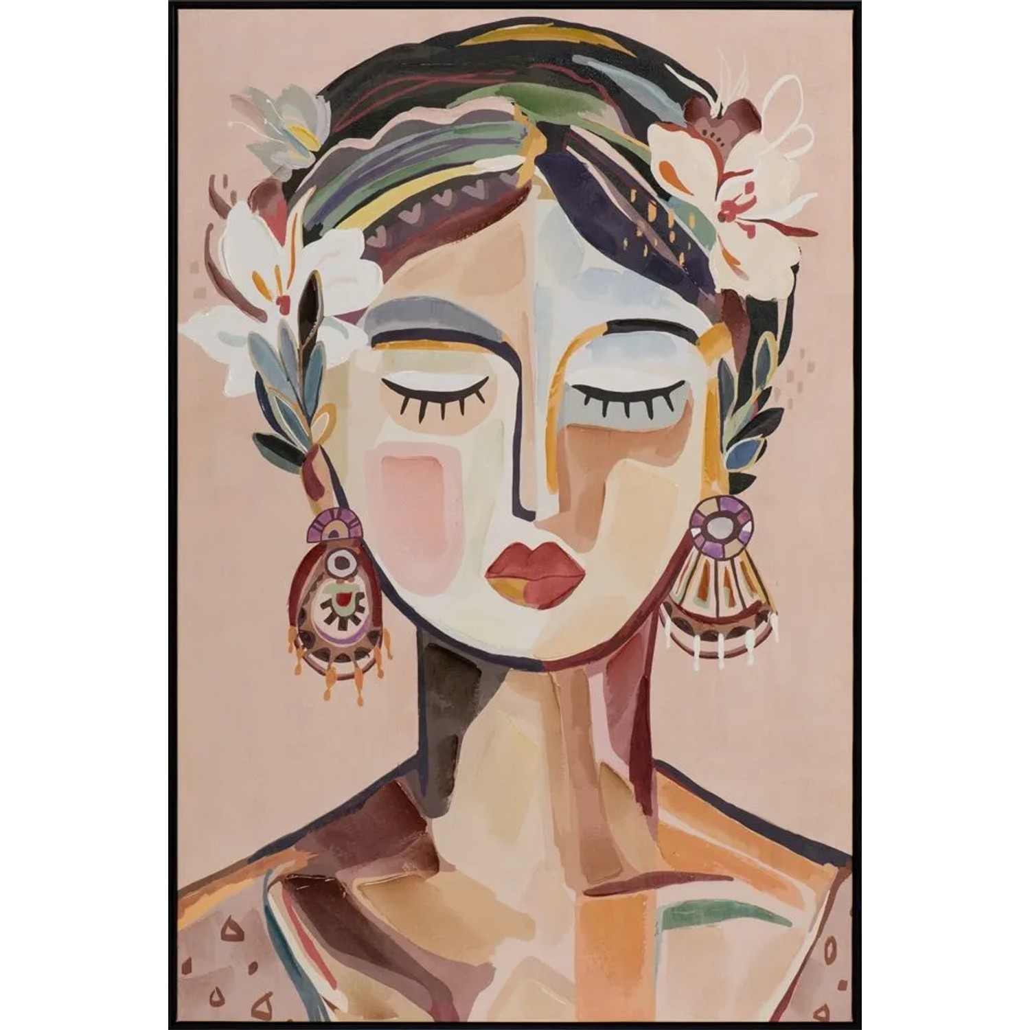 Art Universe Leinwandbild Schlafende Schönheit 82 x 122 cm