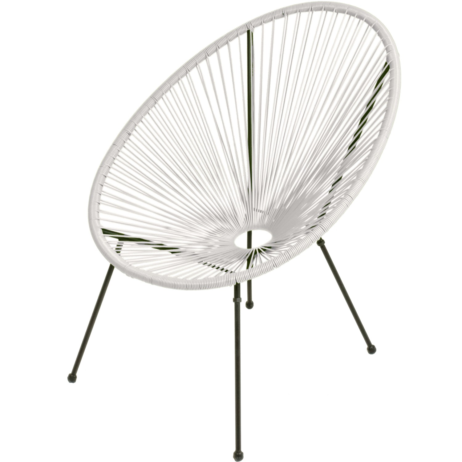 Garden Pleasure Relaxsessel Dalida 2er-Set Weiß