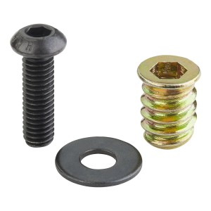 SOTECH 16 Stück Schraubenset M6x20 mit Gewindeeinsatz M6x15