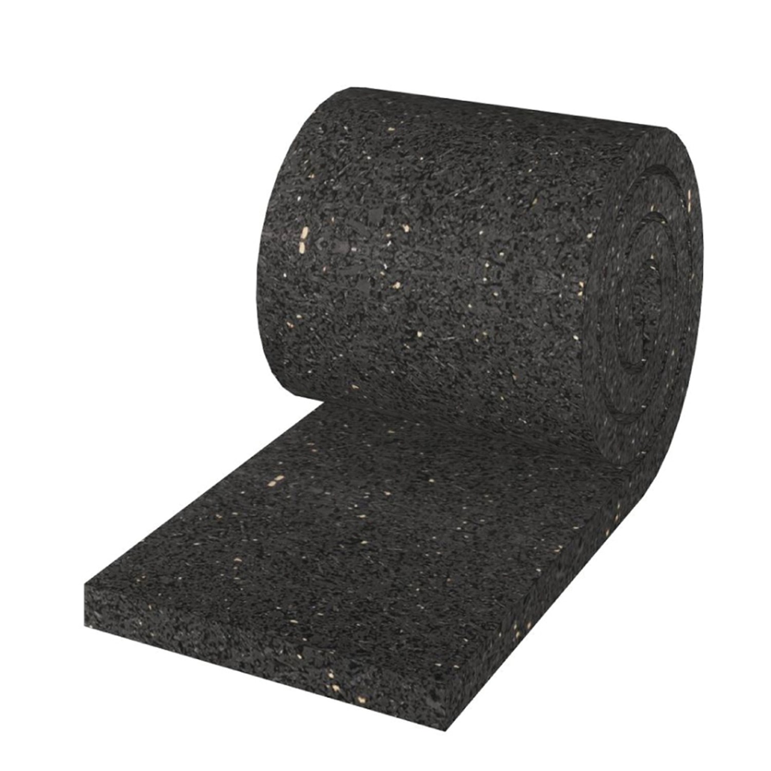 Gummipad auf Rolle 2 mm x 400 mm x 10.000 mm