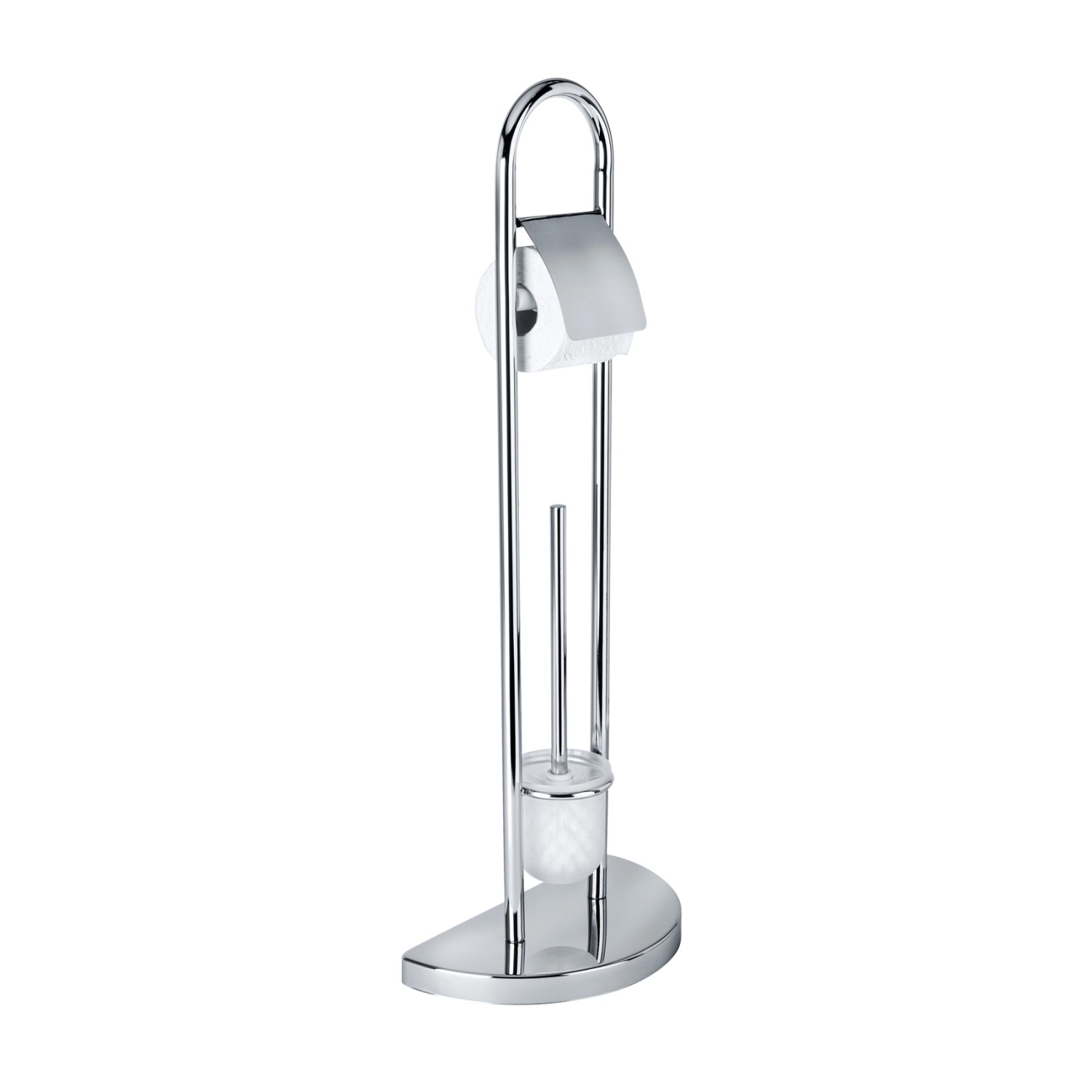 Wenko Stand WC-Garnitur Cosenza Chrom