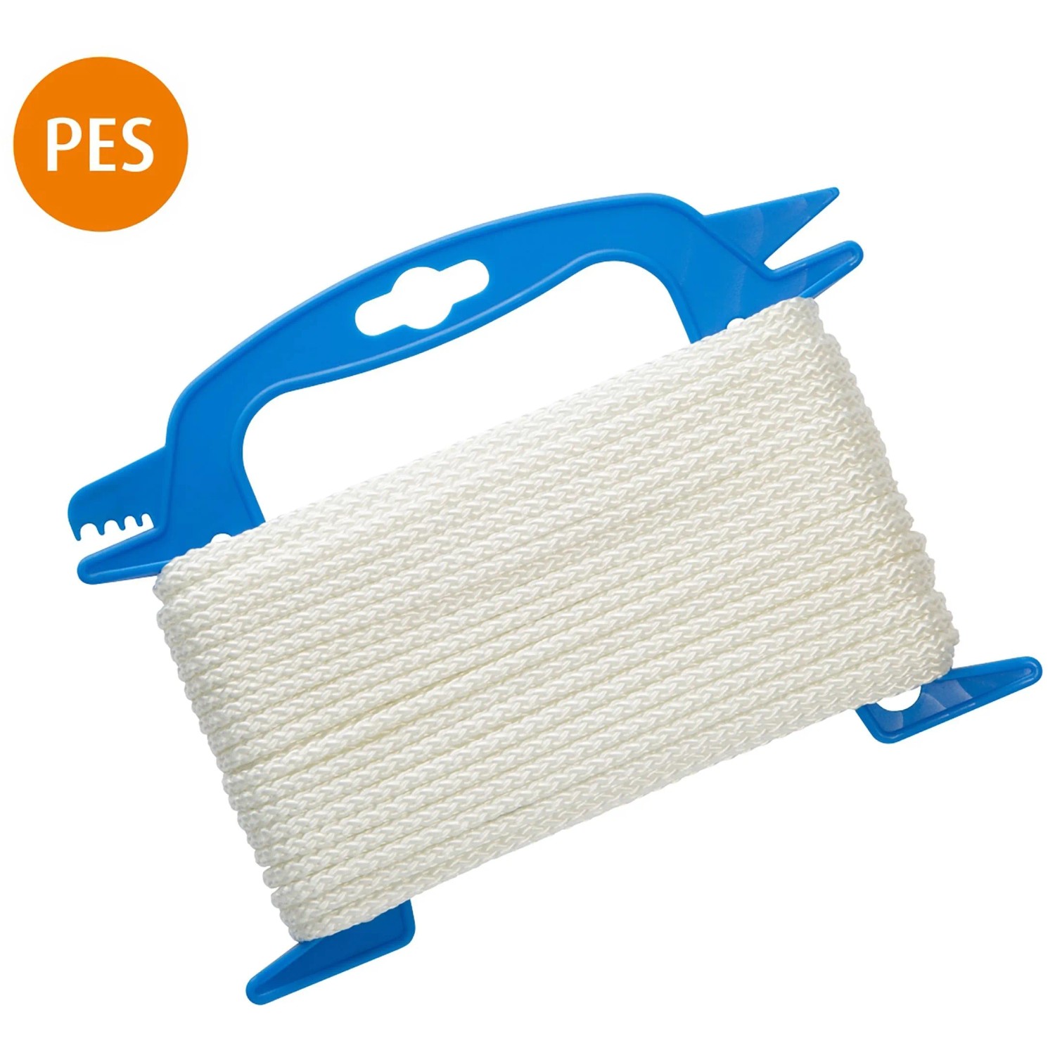 Conacord Seil Polyester Geflochten Ø 2,5 mm Länge 30 m Weiß