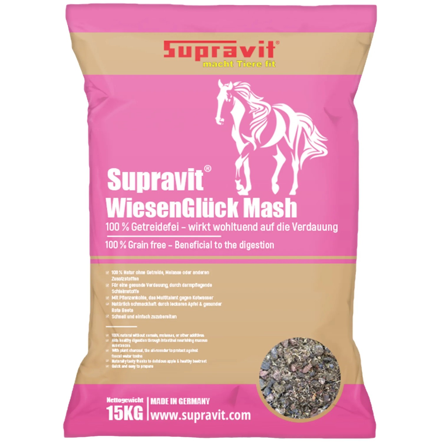 Supravit WIESENGLÜCK Mash Pferdefutter