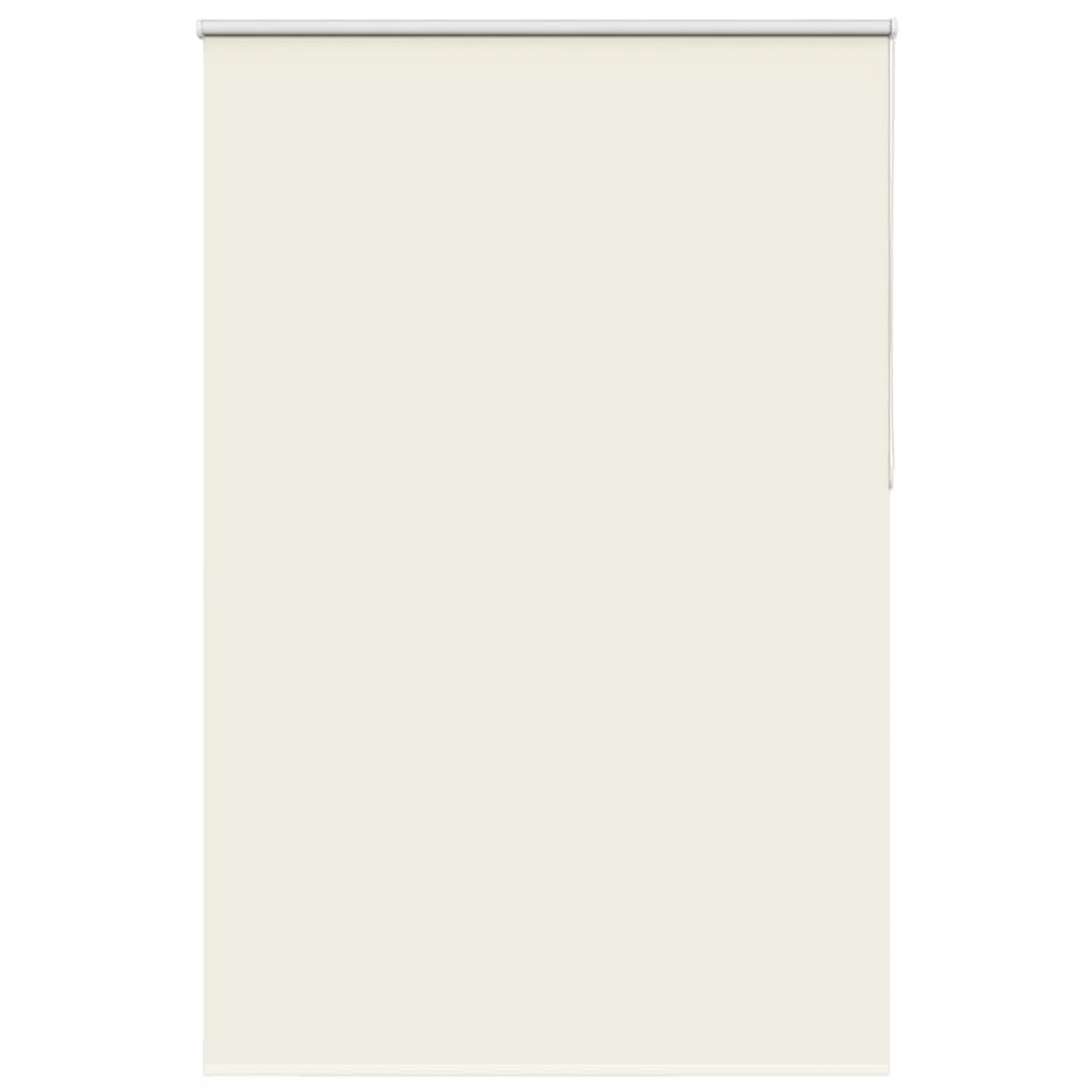 vidaXL Verdunkelungsrollo Cremeweiß 150x230cm Stoffbreite 146,6cm 4011736