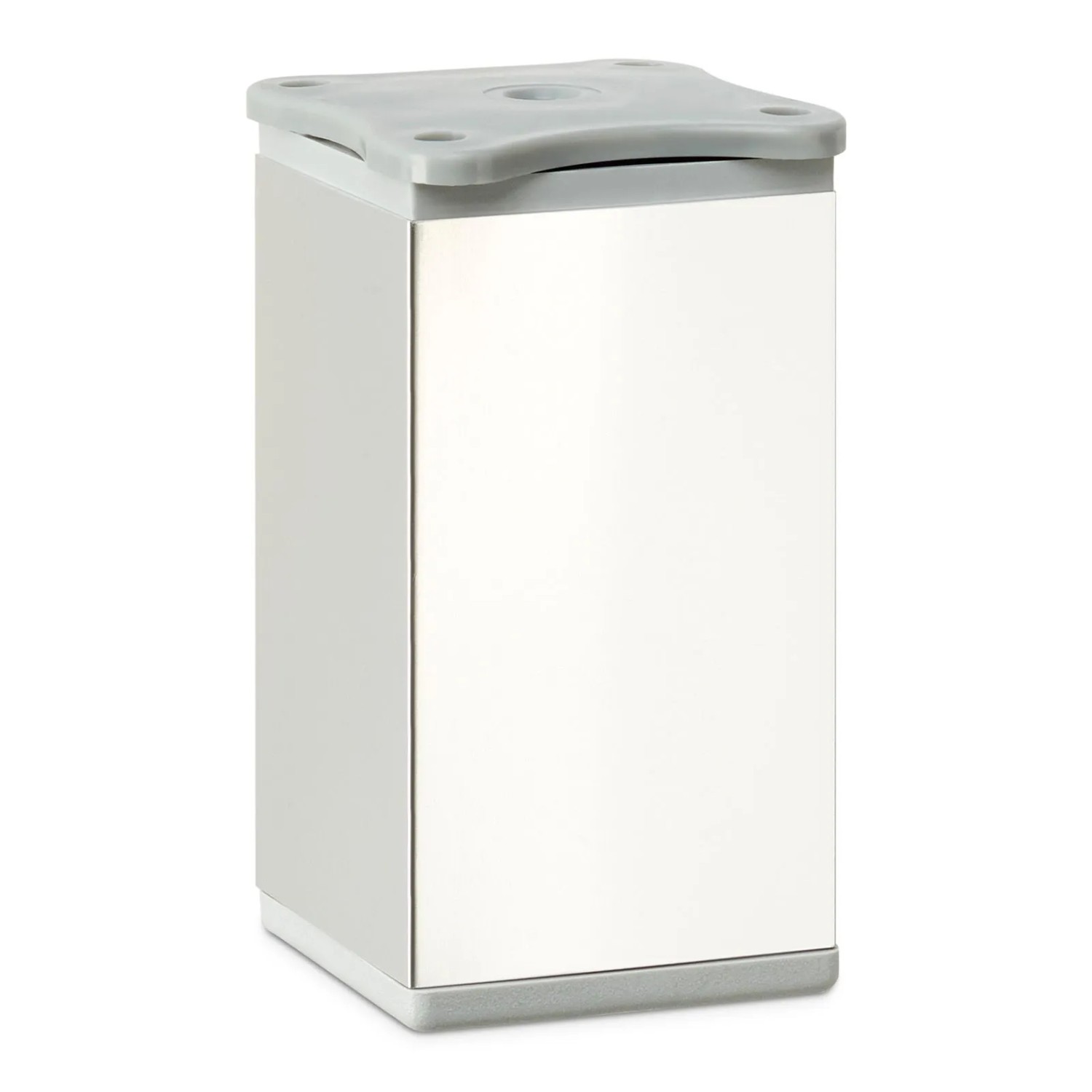 SOTECH Möbelfuß DAK III 40 x 40 mm Höhe 80 mm Chrom Poliert Höhenverstellbar