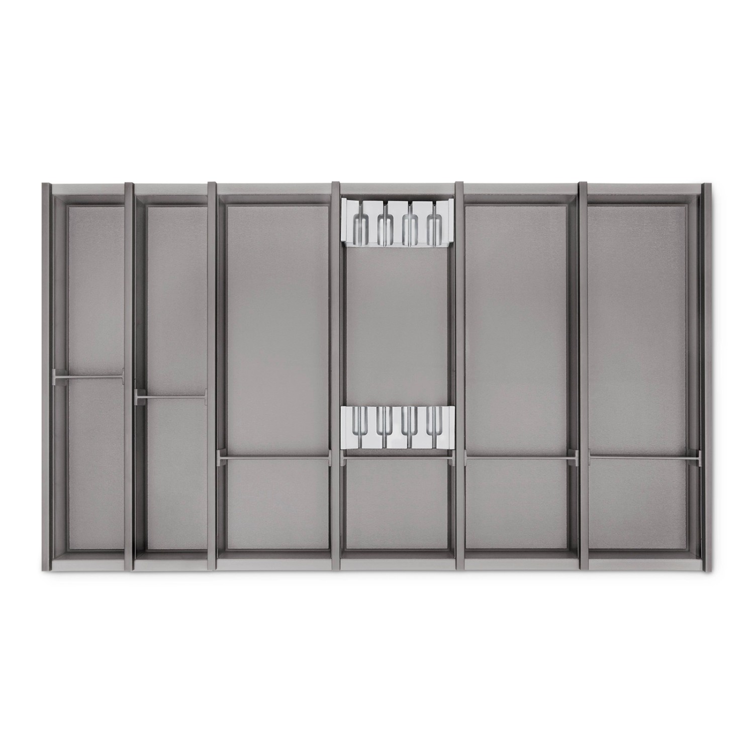 SOTECH Cuisio Besteckeinsatz 55mm Transluzent Graphitgrau mit Messerblock F günstig online kaufen