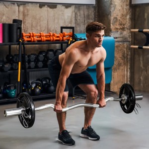 SPORTNOW Hantelscheiben Set, 2x5kg, Metall mit Gummiummantelung, für Hanteltraining.