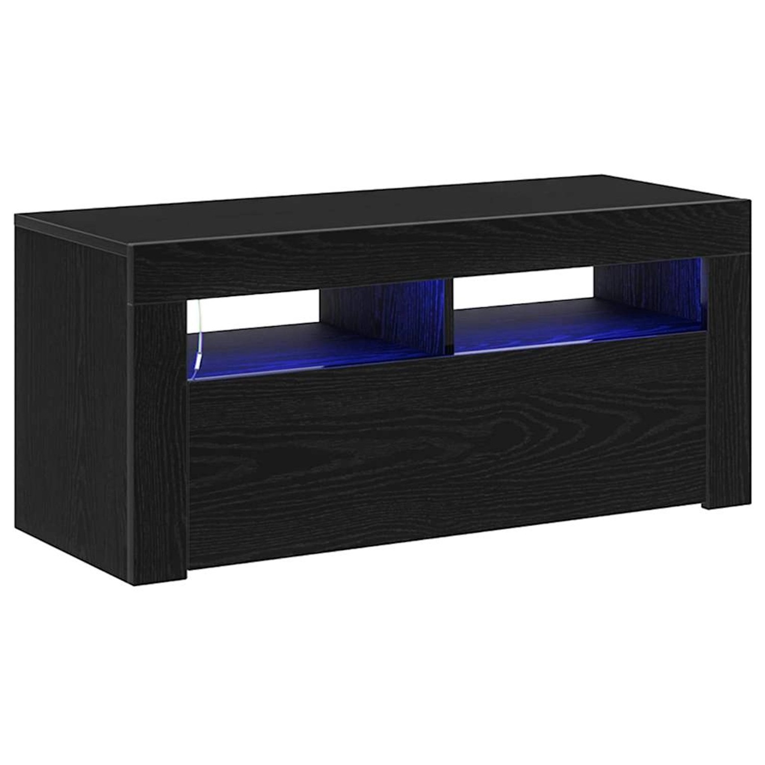 vidaXL TV-Schrank Schwarz 90 x 35 x 40 cm Holzwerkstoff 862560 günstig online kaufen