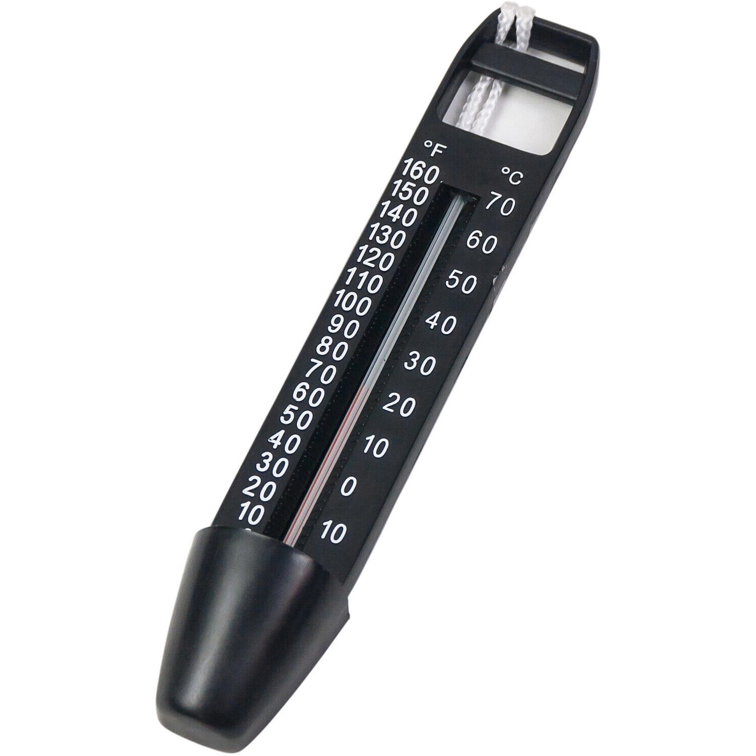 Summer Fun Pool Thermometer 24,2 cm x 3,2 cm x 4,7 cm Schwarz