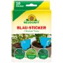 Neudorff Blau-Sticker Insektenfalle, 10 Stück. Zur Thripse-Bekämpfung an Zierpflanzen, ungiftig.