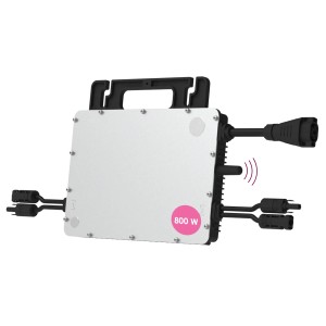 Hoymiles HMS-800W-2T Mikro-Wechselrichter für Balkonkraftwerke, 800W Leistung, MC4-Anschlüsse.