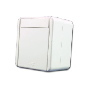 TEM Fontana Schuko Steckdose Weiß 250V16A AP IP44