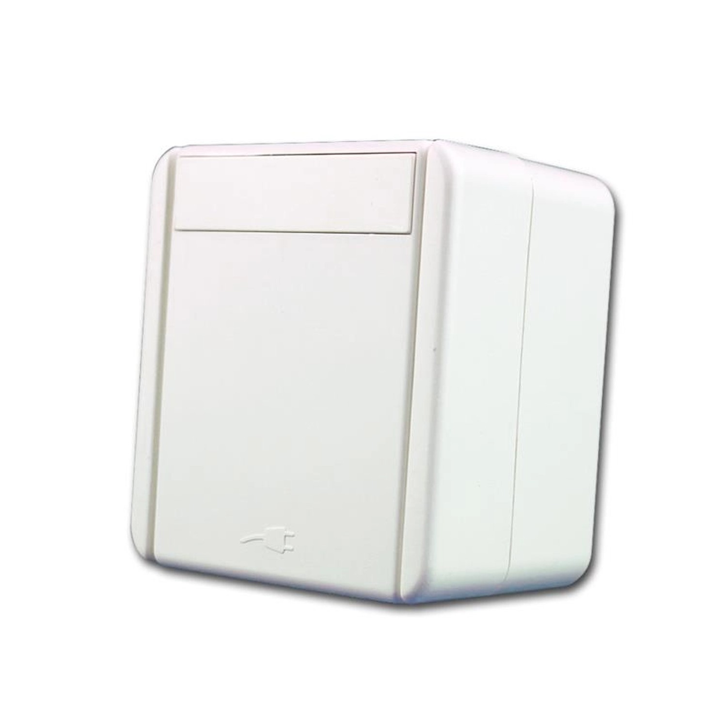 TEM Fontana Schuko Steckdose Weiß 250V16A AP IP44 günstig online kaufen