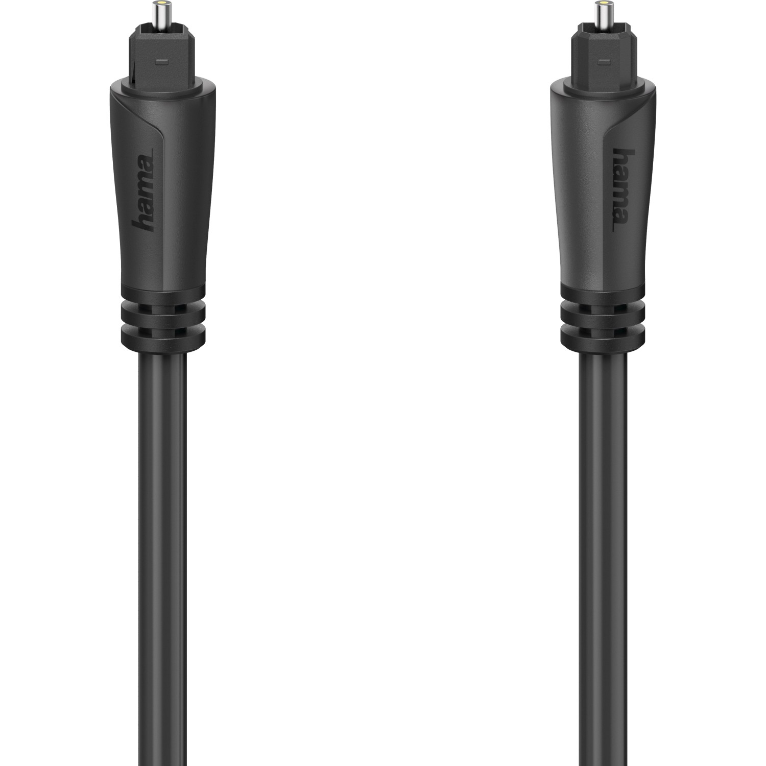 Hama Audio-Lichtleiter-Kabel ODT-Stecker (Toslink) Schwarz 3 m