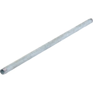 Verzinktes Gewinderohr, 33,3 mm (R 1) x 1000 mm, für Heizungsinstallationen.