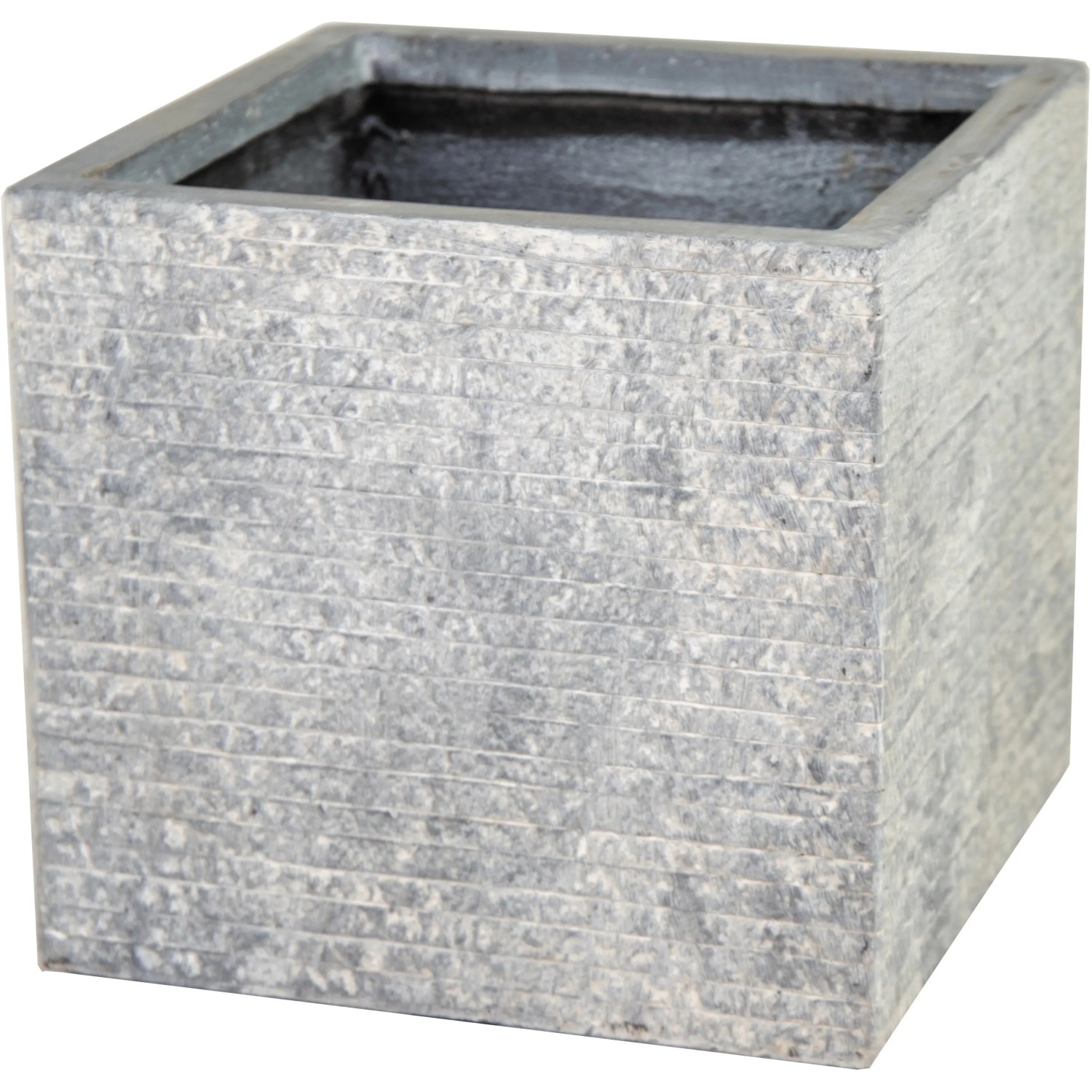 M Collections Pflanzkasten outdoor Utah Cubi 20 cm x 20 cm Washed Grau  kaufen bei OBI