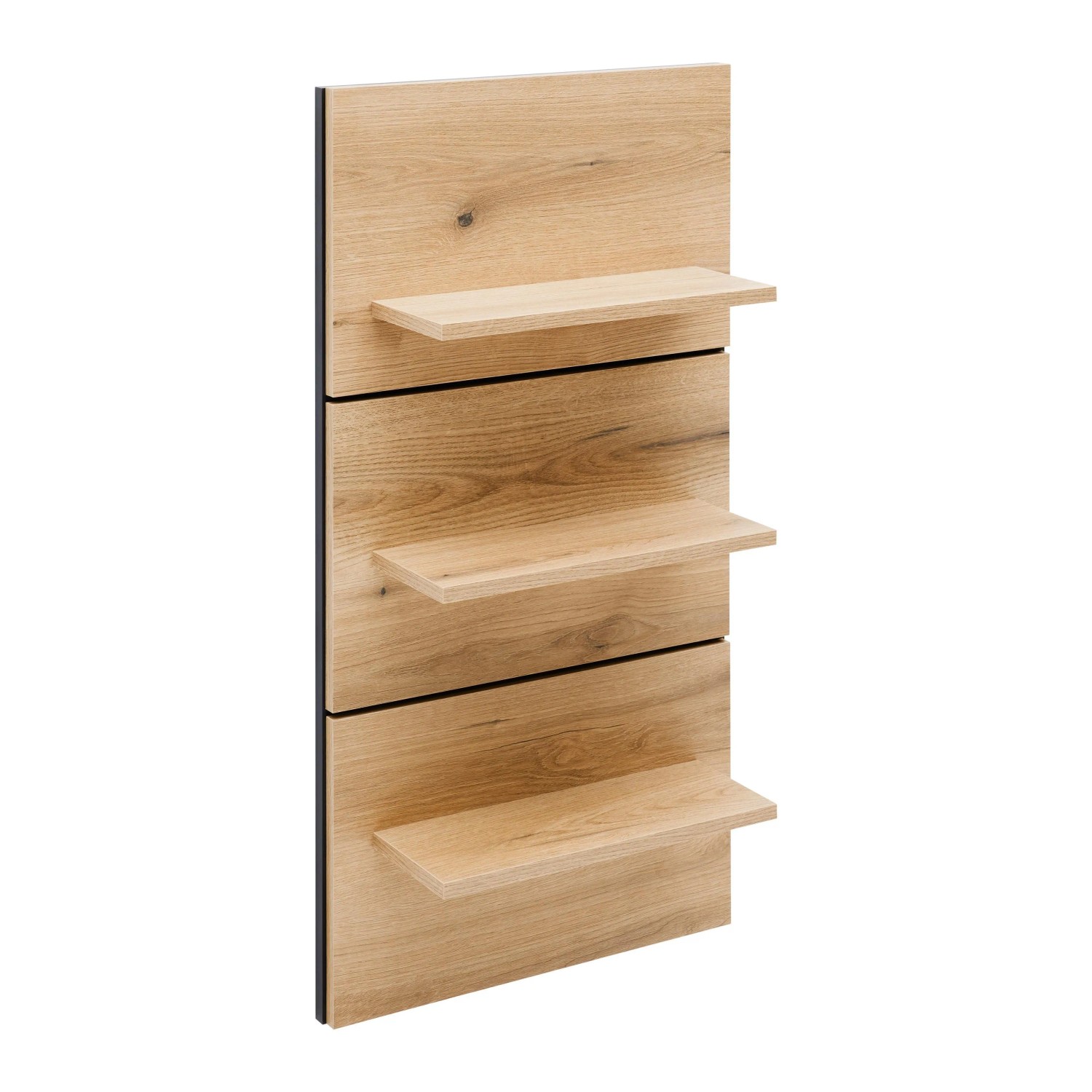 Mömax Wandboard Mateo Schwarz/Eichefarben