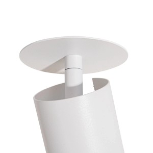 QAZQA Moderner Einbaustrahler Weiß GU10 50mm Chels