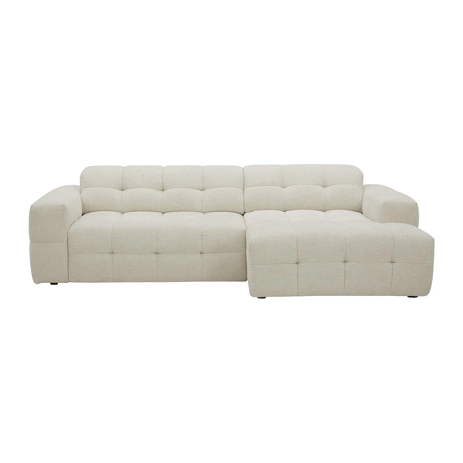 Vente-unique Relaxsofa Vikono Beige 268 cm