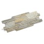 Klimex Verblender Feinsteinzeug UltraStrong Ardennes, 42,5x16 cm, grau. Steinoptik für Innen & Außen.