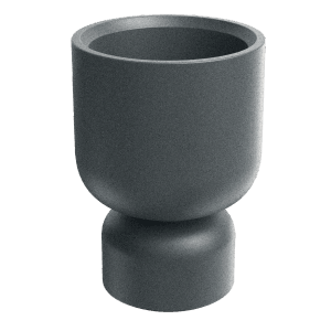 Prosperplast Blumentopf Molta Grail Mittel Ø 40 cm x 54 cm Granit