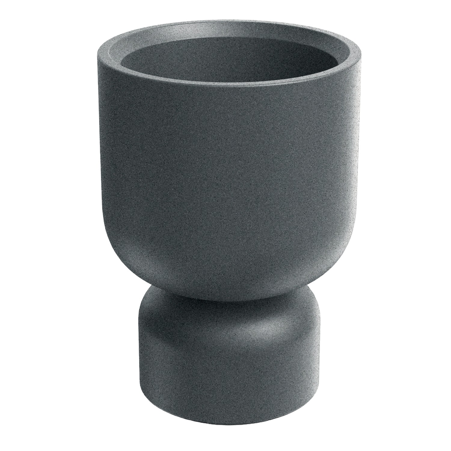 Prosperplast Blumentopf Molta Grail Mittel Ø 40 cm x 54 cm Granit