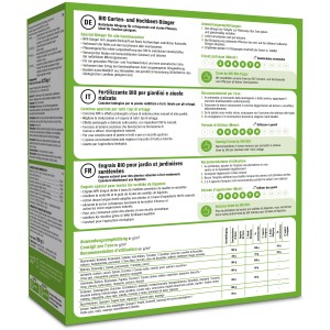 GROW by OBI BIO Garten- und Hochbeet-Dünger, 750g Packung für Gemüse.