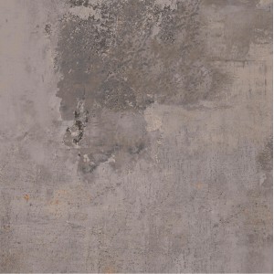 Feinsteinzeug Terrassenplatte Metallic Rusty, 100x100 cm, matte Optik für Terrasse und Garten.