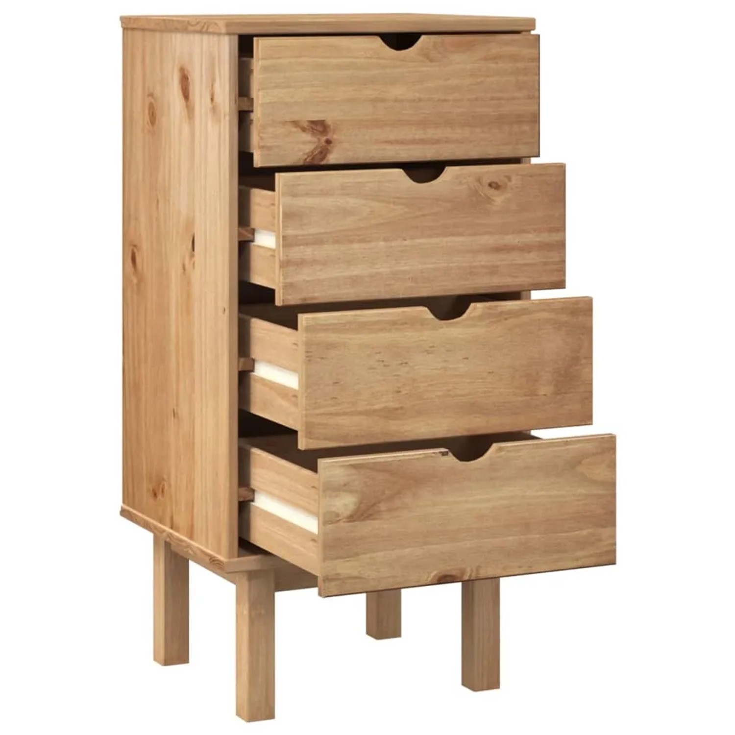 vidaXL Schubladenschrank OTTA Massivholz 46 x 39,5 x 90 cm kaufen bei OBI